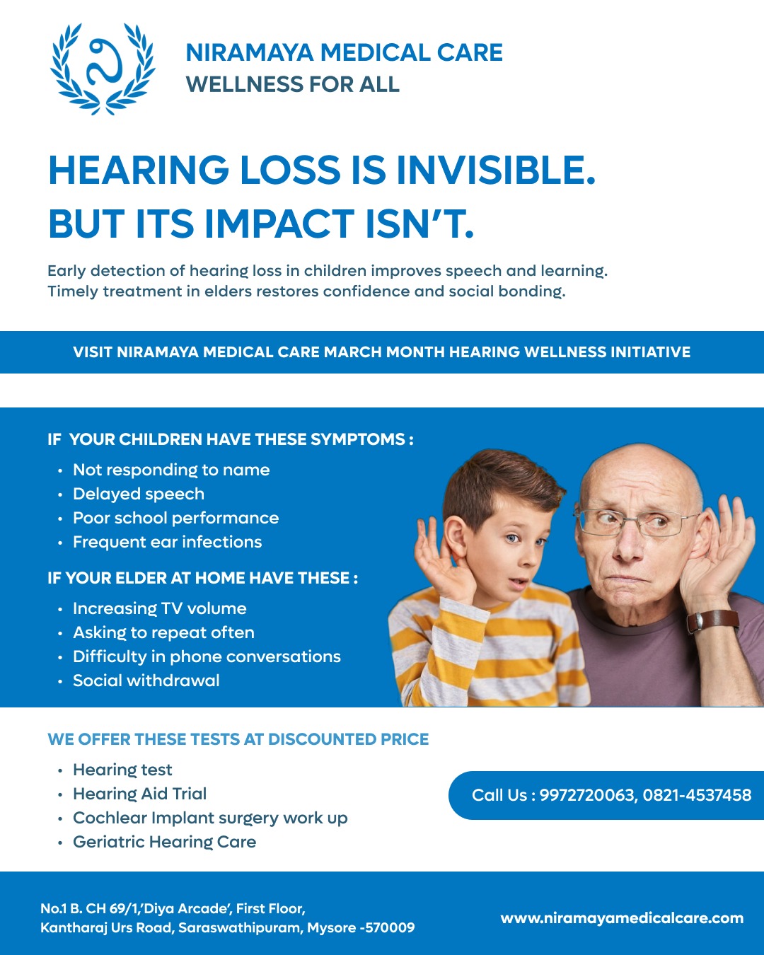 World Hearing Day - Free Month Long Camp
